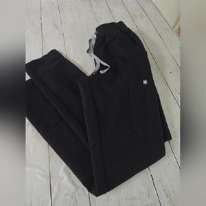 Figs Women's Black Scrub Pants  Sz XXST